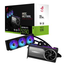 Asus GeForce RTX 5090 32GB GDDR7 RoG Astral LC Videókártya (90YV0LW3-M0NA00) videókártya
