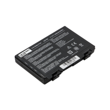 Asus K40 K40E laptop akkumulátor, új, gyárival megegyező minőségű helyettesítő, 6 cellás (4400mAh) asus notebook akkumulátor