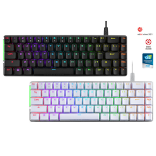 ASUS PCC ASUS Vezetékes Billentyűzet ROG FALCHION ACE USB, Fekete, Mechanikus billentyűzet