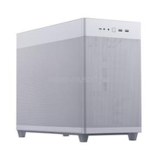 Asus Prime AP201 Fehér (Táp nélküli) ablakos mATX ház (90DC00G3-B39010) számítógép ház