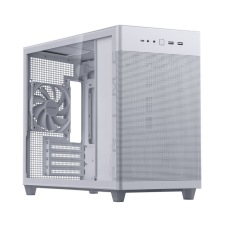 Asus - Prime AP201 MicroATX számítógépház - Fehér számítógép ház