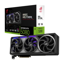 Asus ROG-ASTRAL-RTX5080-O16G-GAMING ROG Astral OC GeForce RTX 5080 16GB GDDR7 DLSS4 videókártya