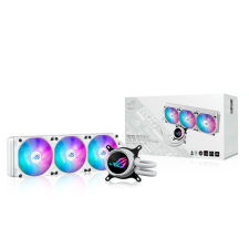 Asus ROG Strix LC III 360 ARGB White Edition Processzor Folyadékhűtés készlet 12 cm Fehér (90RC00T2-M0UAY0) hűtés
