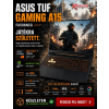 Asus TUF Gaming A15 FA506NCG - 32 GB RAM - 1000 GB SSD - Windows 11 Home - AMD Ryzen 7 7445HS, 1000 GB PCI EXPRESS , 32 GB , NVIDIA GeForce RTX 3050, Windows 11; FA506NCG-HN207-32gb-1tbssd-win11