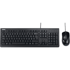 Asus U2000 Vezetékes Billentyűzet + Egér US - Fekete (90-XB1000KM001K0-) billentyűzet