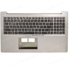 Asus UX52VS, UX52, NX51A gyári billentyűzet palmeszttel (US kiosztás, szürke) laptop alkatrész