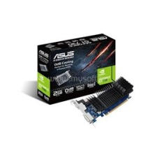 Asus Videokártya - nVidia GT730-SL-2GD5-BRK (2048MB DDR5, 64bit, 902/5010Mhz, Dsub, DVI, HDMI, Low Profile, Passzív) (GT730-SL-2GD5-BRK__) videókártya