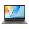 Asus VivoBook 14 Flip OLED TP3407SA-QL021W Touch (Matte Gray) | Intel Core Ultra 7 256V | 16GB DDR5 | 120GB SSD | 0GB HDD | 14" fényes | 1920X1200 (WUXGA) | INTEL Arc Graphics | W11 PRO