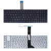 Asus X550C, X550CA, X550CC, X550CL, X550DP, X550VC gyári billentyűzet (GR kiosztás, piros felirat, keret nélkül)