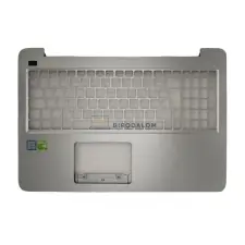 Asus X556, A555, X555, K555, F555, X555BA felső burkolat, ezüst laptop alkatrész