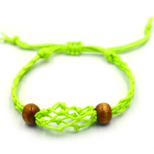 Ásvány Karkötőzsinór 20-28cm - Zöld karkötő