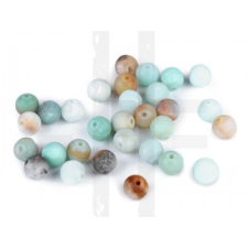  Ásványi gyöngyök matt amazonit - 22 db/csomag dekorációs kellék