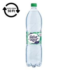 Ásványvíz enyhe NATURAQUA 1,5L DRS üdítő, ásványviz, gyümölcslé