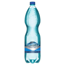  Ásványvíz, szénsavas, THEODORA, 1,5 l, &quot;Kékkúti Calcia&quot; üdítő, ásványviz, gyümölcslé