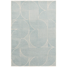  ASY Muse 120x170cm Blue Swirl Rug MU02 szőnyeg lakástextília