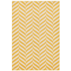  ASY Muse 160x230cm Yellow Chevron Rug MU08 szőnyeg
