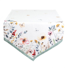 Asztali futó 50x160cm, 100% pamut, Flowerbomb party kellék