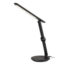  Asztali lámpa RÁBALUX Isak LED 9W műanyag fekete világítás