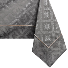  Asztalterítő Maya barna nyomott klasszikus 120x200 DecoKing lakástextília