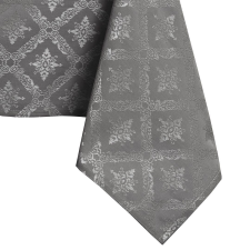 Asztalterítő Maya barna nyomott klasszikus 160x200 owal DecoKing lakástextília
