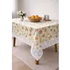  Asztalterítő Pvc Aliz színes Vadvirág csipkés 152x228cm