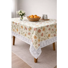  Asztalterítő Pvc Aliz színes Vadvirág csipkés 152x228cm lakástextília