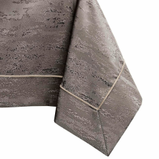  Asztalterítő Vesta barna dombornyomott modern 110x140 AmeliaHome lakástextília