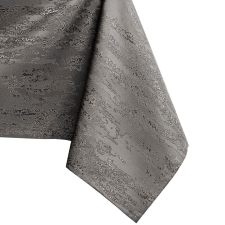  Asztalterítő Vesta barna dombornyomott modern 150x150 AmeliaHome lakástextília