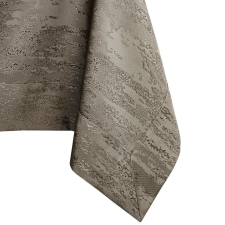  Asztalterítő Vesta kapucsínó dombornyomott modern 140x450 AmeliaHome lakástextília
