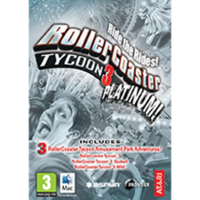 Atari RollerCoaster Tycoon 3: Platinum (PC - Steam elektronikus játék licensz) videójáték