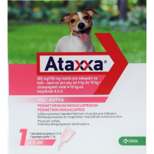 Ataxxa Ataxxa spot-on 4-10 kg kutyáknak 1 db élősködő elleni készítmény kutyáknak