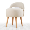 Atelier del Sofa Corvile Cream zsámoly , krém