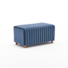 Atelier del Sofa Mabel Puf Blue zsámoly, kék