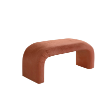 Atelier del Sofa Nu Bench Coral pad, narancssárga bútor
