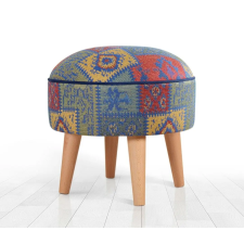  Atelier Del Sofa Pouffe Blue Rugrev - Kék bútor