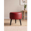  Atelier Del Sofa Pouffe Red Az-Ovl-01-Syh - Red