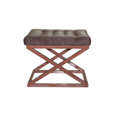  Atelier Del Sofa Puff Copper Brown Capraz - Réz, Barna bútor