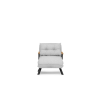  Atelier Del Sofa Sando Single 1 személyes kanapéágy - Teddy szövet - Szürke