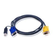 ATEN 2L-5203UP KVM Kábel USB VGA 3m kábel és adapter