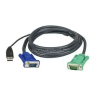 ATEN 2L-5205U KVM Kábel USB VGA 5m (2L-5205U)