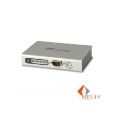 ATEN átalakító USB RS232 4 portos /UC2324-AT/ kábel és adapter