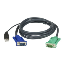 ATEN ATEN 2L-5202U KVM Kábel USB VGA 1,8m kábel és adapter