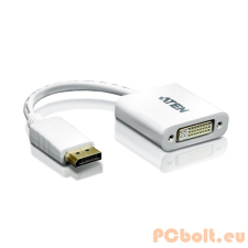 ATEN Aten VC965-AT DisplayPort apa - DVI anya adapter - Fehér audió/videó kellék, kábel és adapter