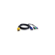 ATEN Console kábel (3m, PS/2-USB) kábel és adapter
