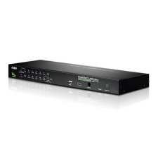 ATEN CS1716A 16-Port PS/2-USB VGA KVM Switch with Daisy-Chain Port and USB Peripheral Support hub és switch