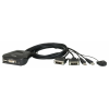 ATEN CS22D 2-Port USB DVI Cable KVM Switch with Remote Port Selector