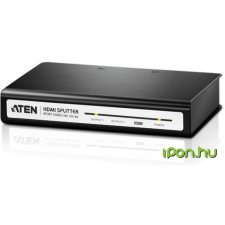 ATEN HDMI Elosztó Fekete 30cm VS184A-A7-G kábel és adapter