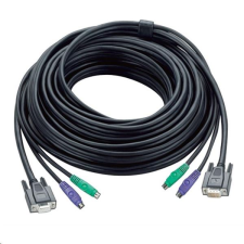 ATEN KVM kábel 10m  (2L-1010P/C) (2L-1010P/C) kábel és adapter