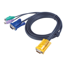 ATEN KVM Kábel PS/2 VGA 1.8m kábel és adapter