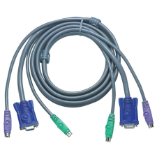 ATEN KVM Kábel PS/2 VGA 5m 2L-1005P/C kábel és adapter